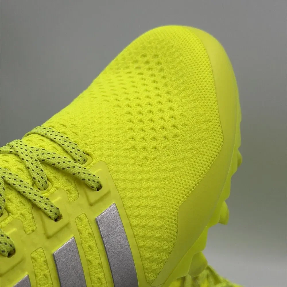 Men's Adidas UltraBoost Football Cleats Solar Yellow JP7413 Size 11.5 NEW